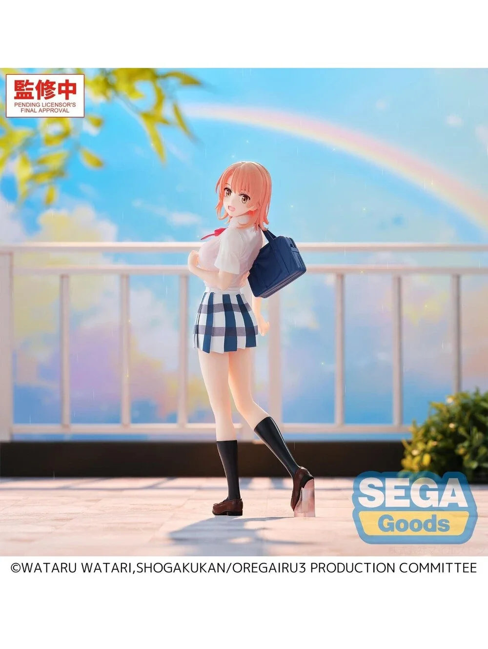 SEGA Goods X Stellar Anime Figure - Schoolgirl Iroha in Uniform with Bag